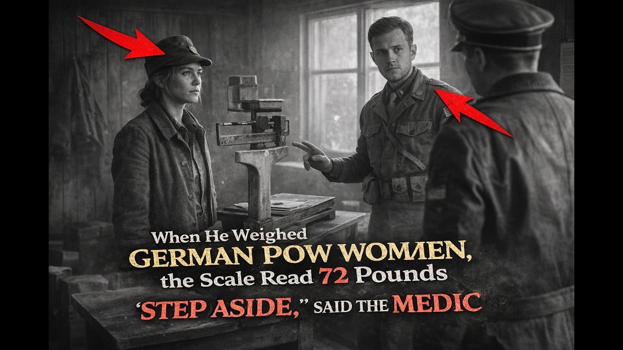 When He Weighed German POW Women, the Scale Read 72 Pounds - ‘Step Aside,’ Said the Medic