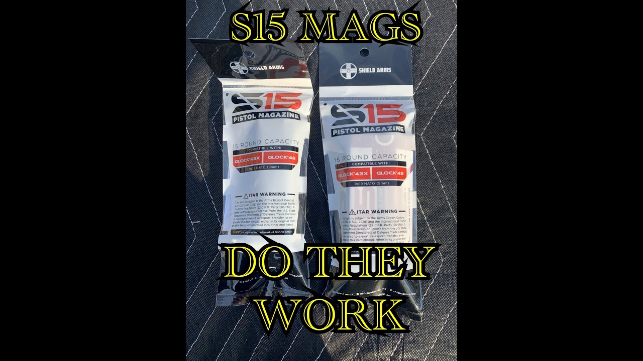 S15 MAGS FOR GLOCK 43X