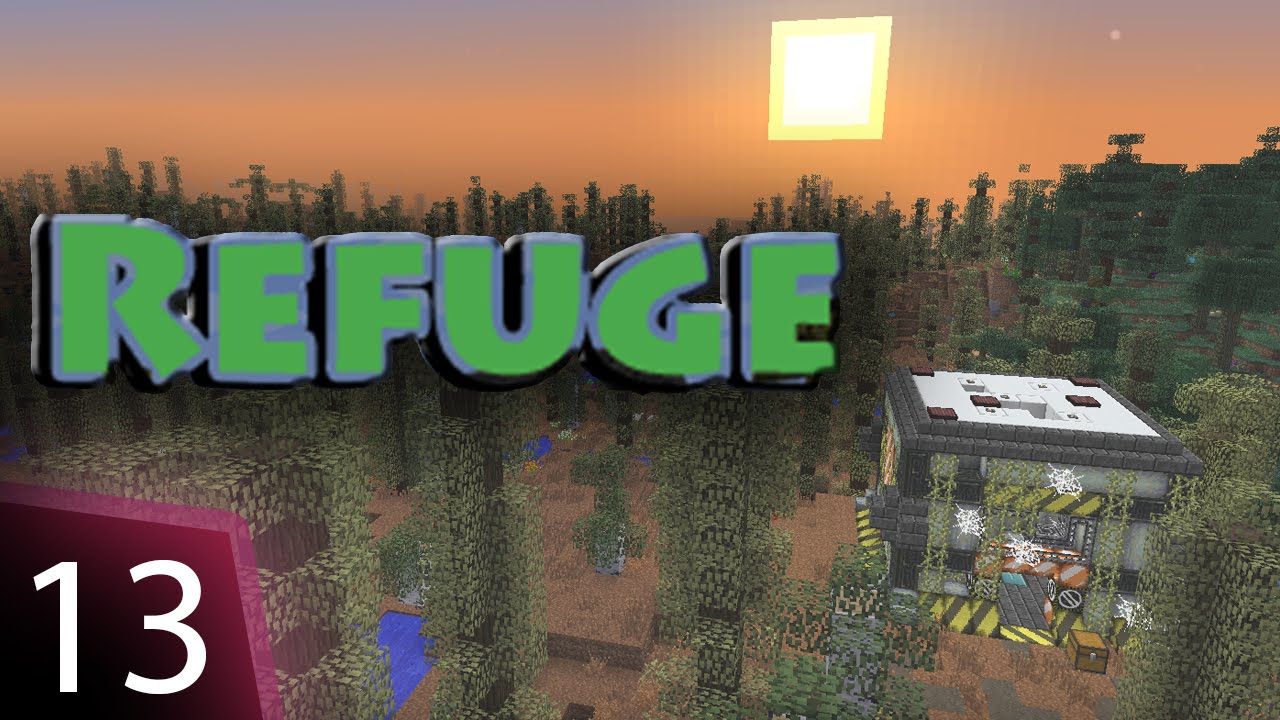 Refuge Modpack - Ep 13 - Fully automated power and crystal growth accelerators.