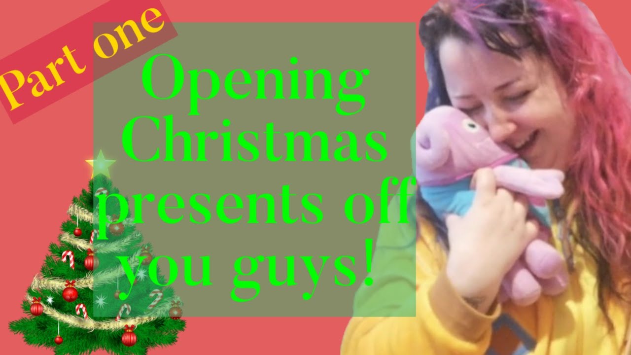 Opening Christmas presents off you guys PART ONE - DDLG ABDL little space
