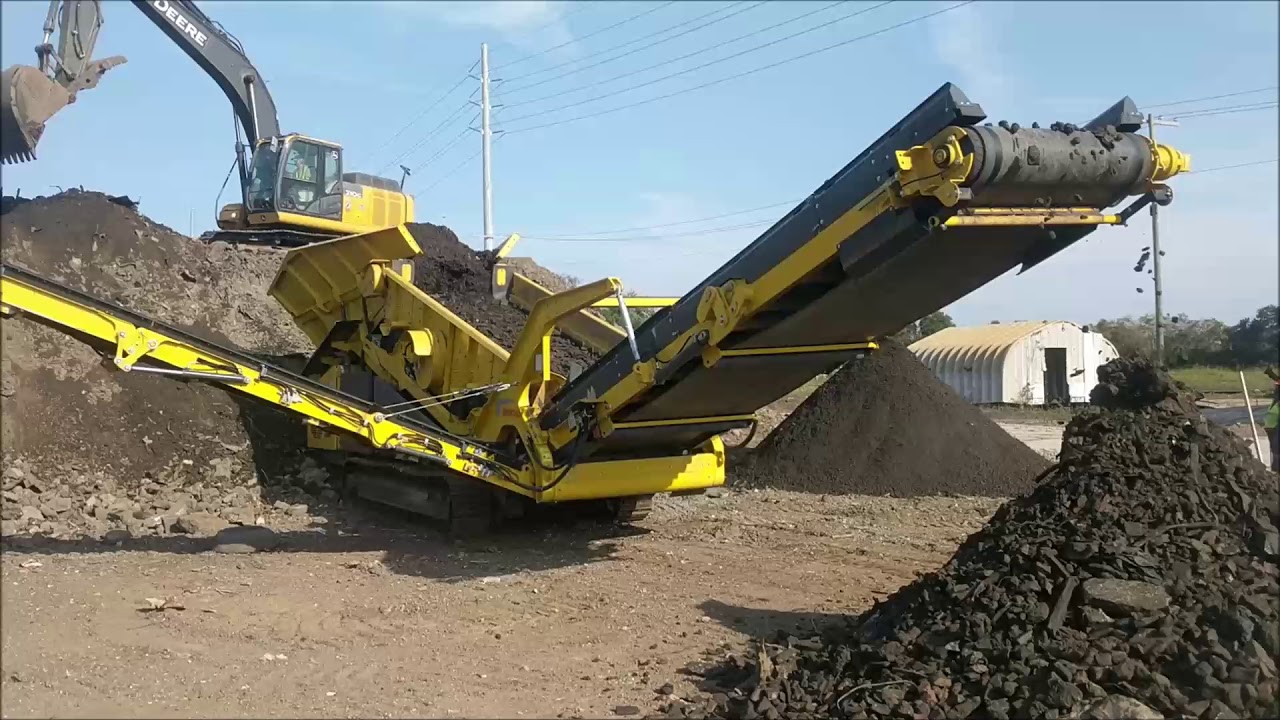 Keestrack K6 / Frontier Recycling Contaminated Soil