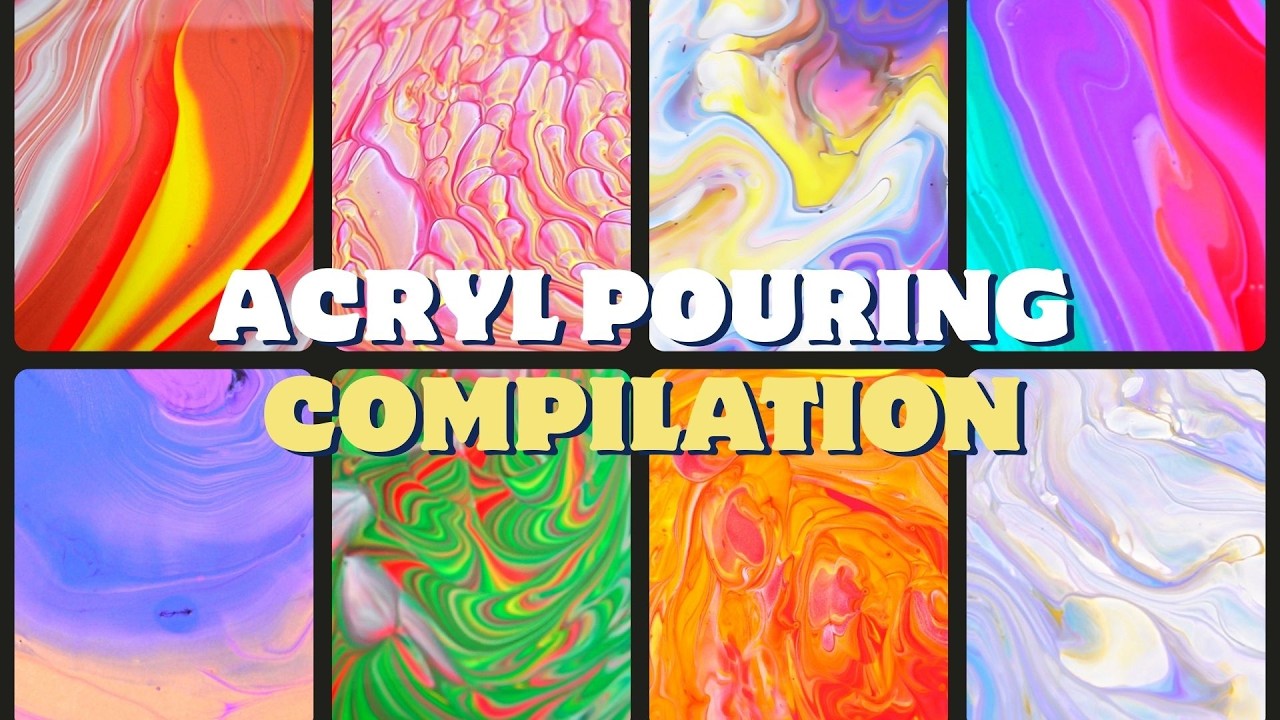 Fluid Art Compilation - Enjoy 😌