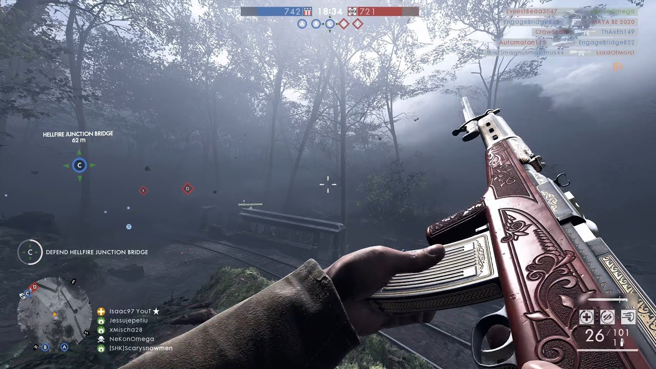 Battlefield 1: Conquest gameplay (No Commentary)