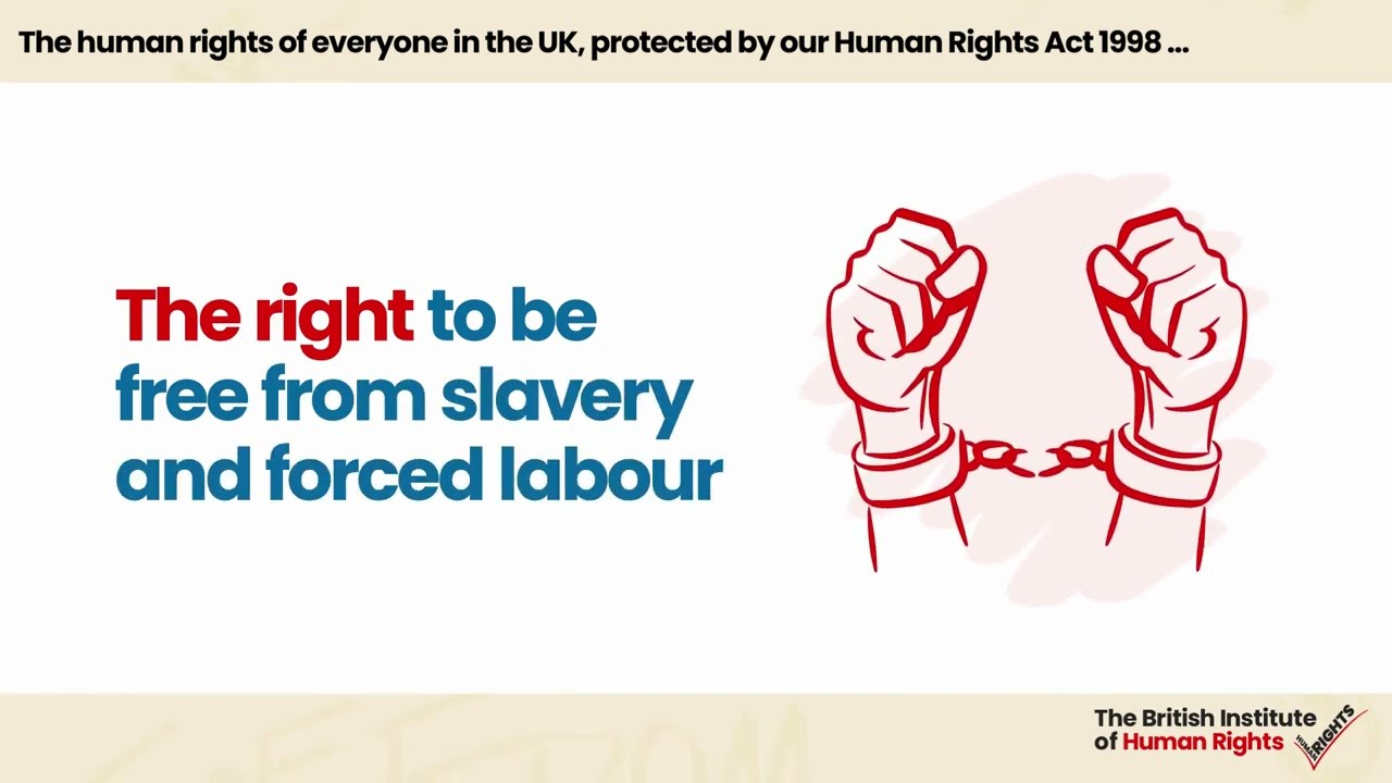 BIHR: The 16 rights in our Human Rights Act
