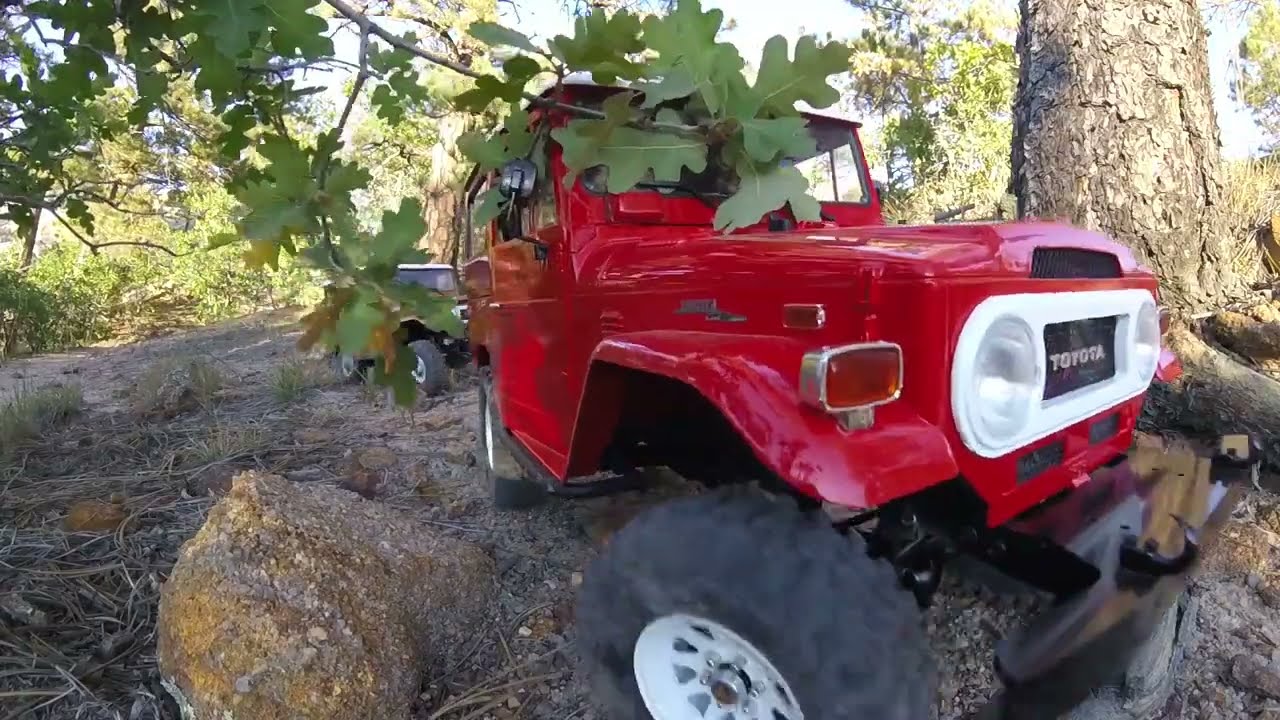 1/10 Scale Crawlers | RC4WD Gelande II RTR with Cruiser Body x 2 | Trailing at Palmer Park, CO.