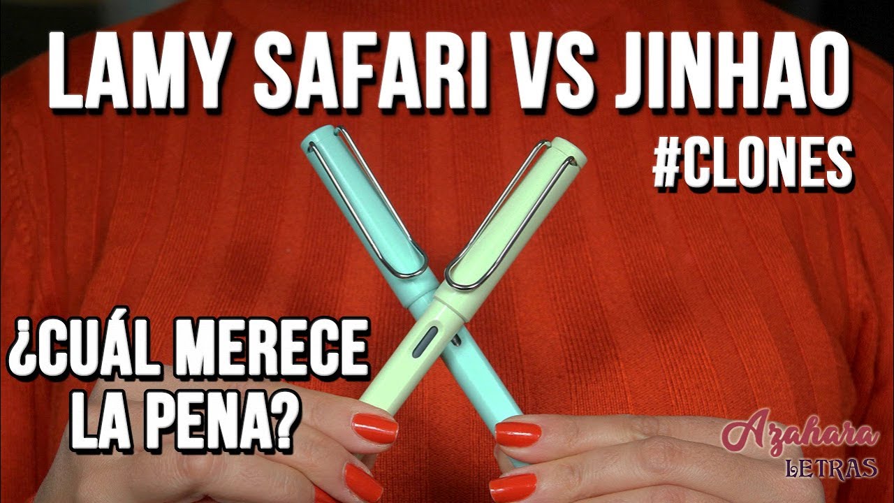 Comparativa Lamy Safari VS su CLON de Jinhao