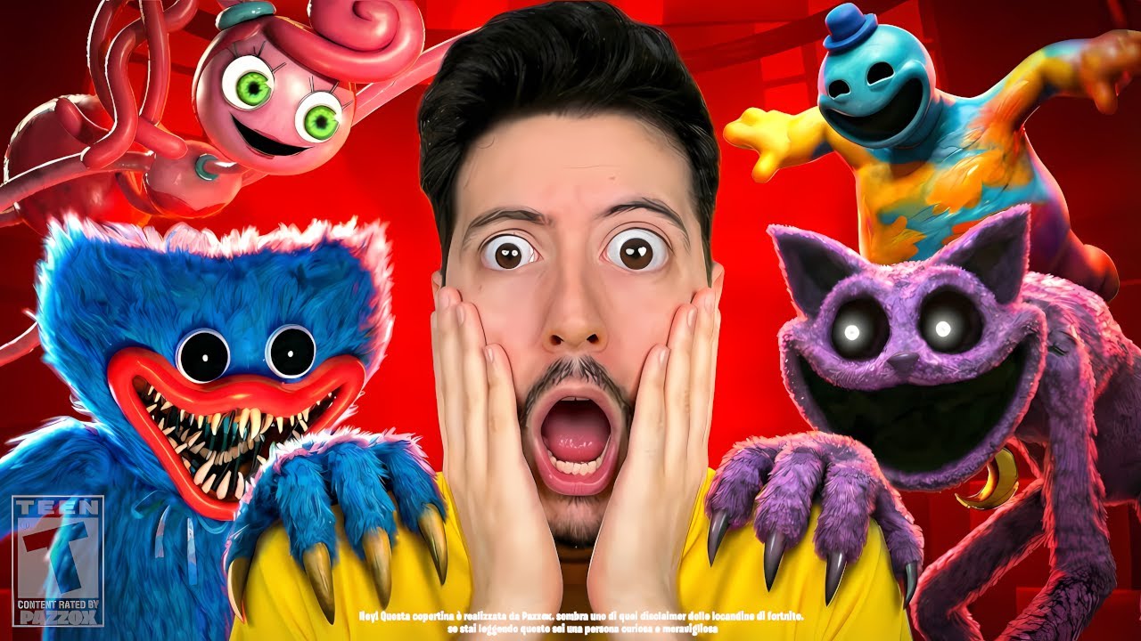 GIOCO TUTTA LA SAGA DI POPPY PLAYTIME PER LA PRIMA VOLTA… non ero pronto 😱