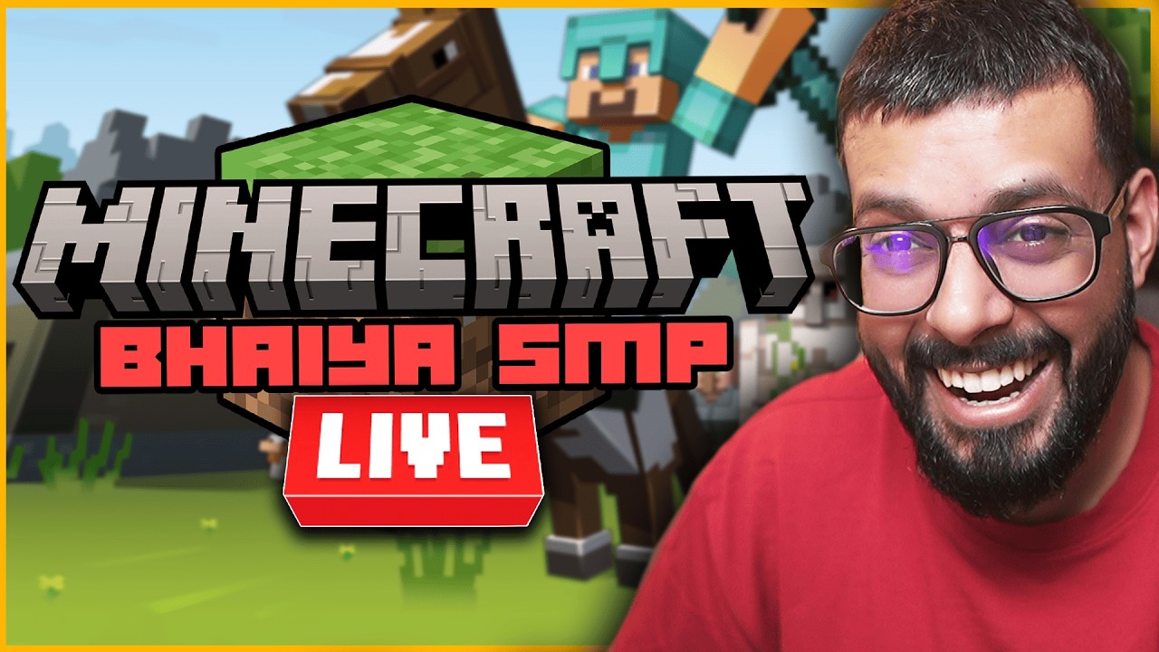 ADVENTURES IN BHAIYA SMP || LIVE 🟥 || MINECRAFT LIVE #7