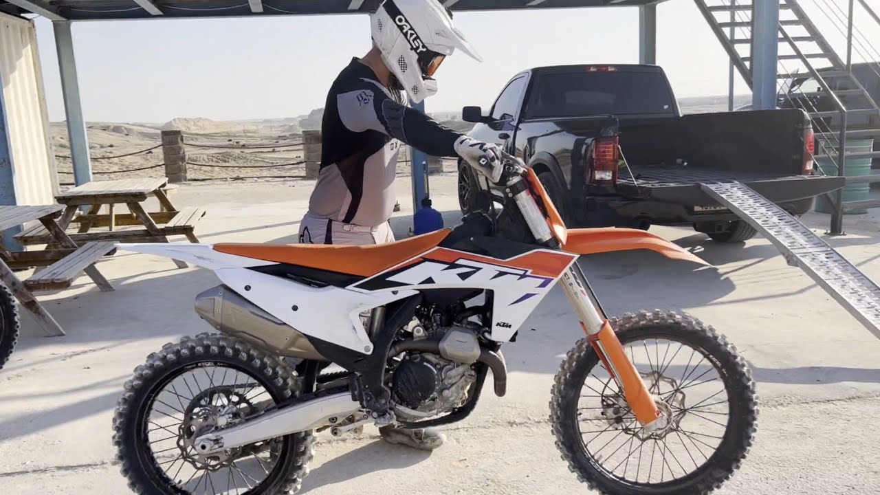 RAW motocross practice ride at Dubai motocross track