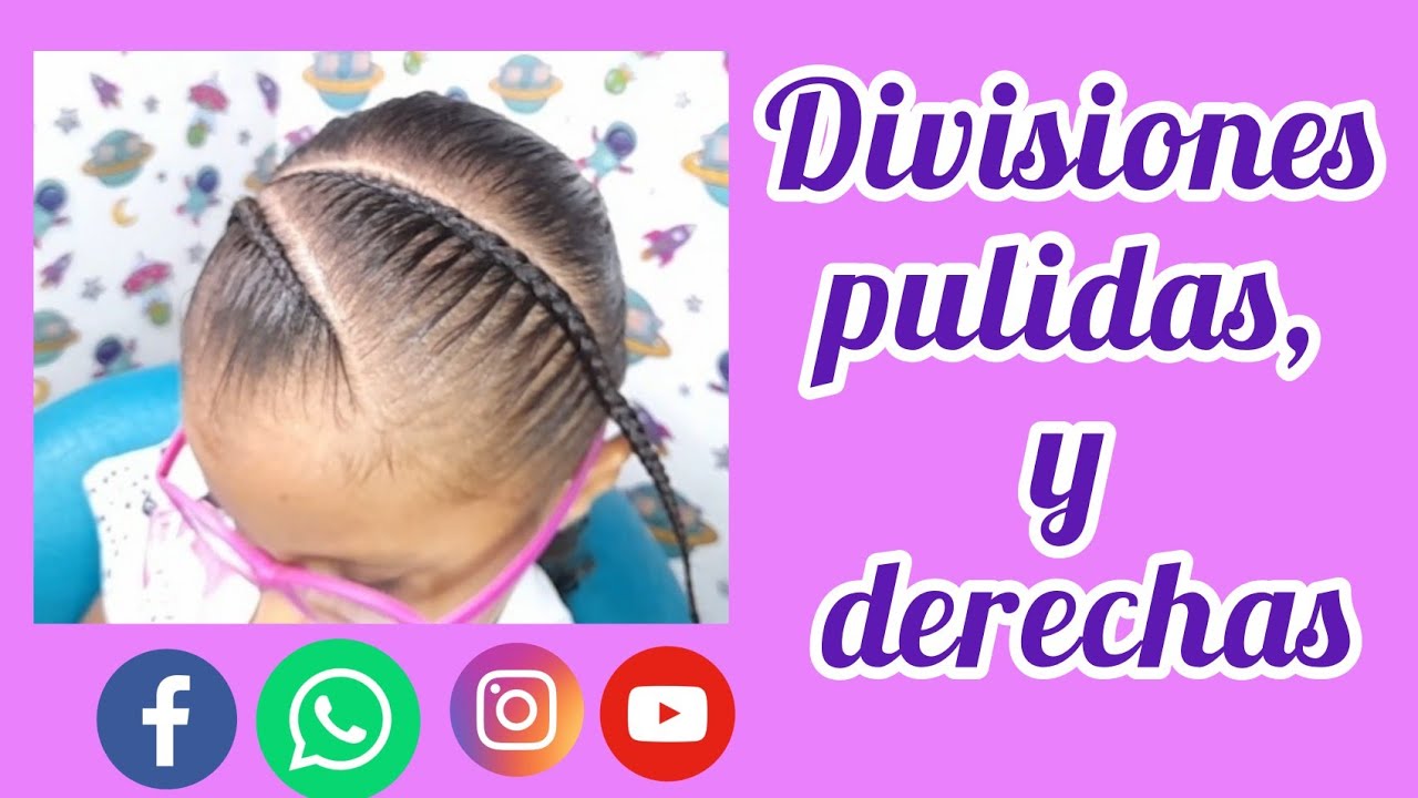 CÓMO DIVIDIR EL CABELLOS DE LA FORMA CORRECTA/CÓMO HACER DIVISIONES PARA PEINAR PULIDAS Y DERECHAS 😉