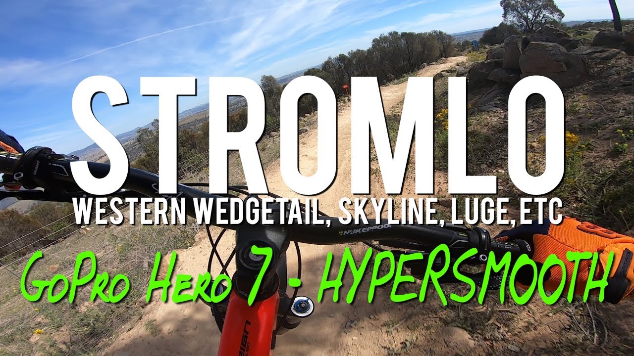 MTB-TV - GoPro Hero 7 Black Hypersmooth - Stromlo - Western Wedgetail, Skyline, Luge, Old Duffy