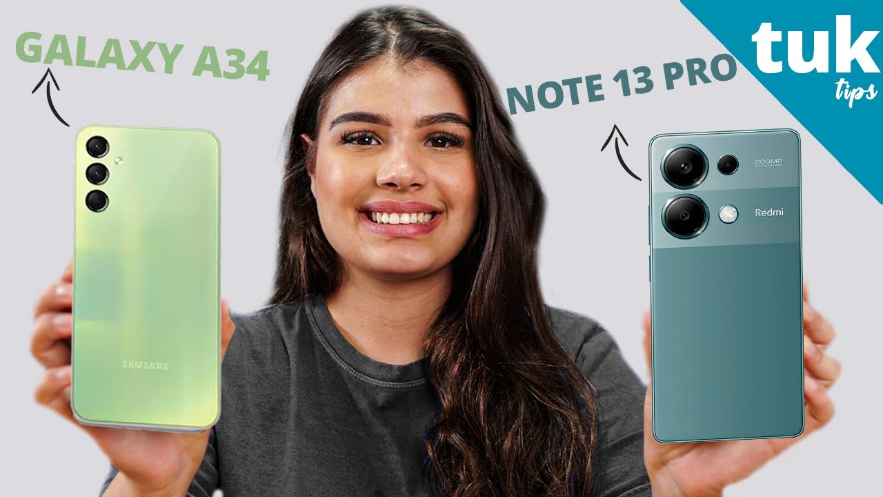 Redmi Note 13 PRO vs Galaxy A34 Qual é o melhor para comprar?