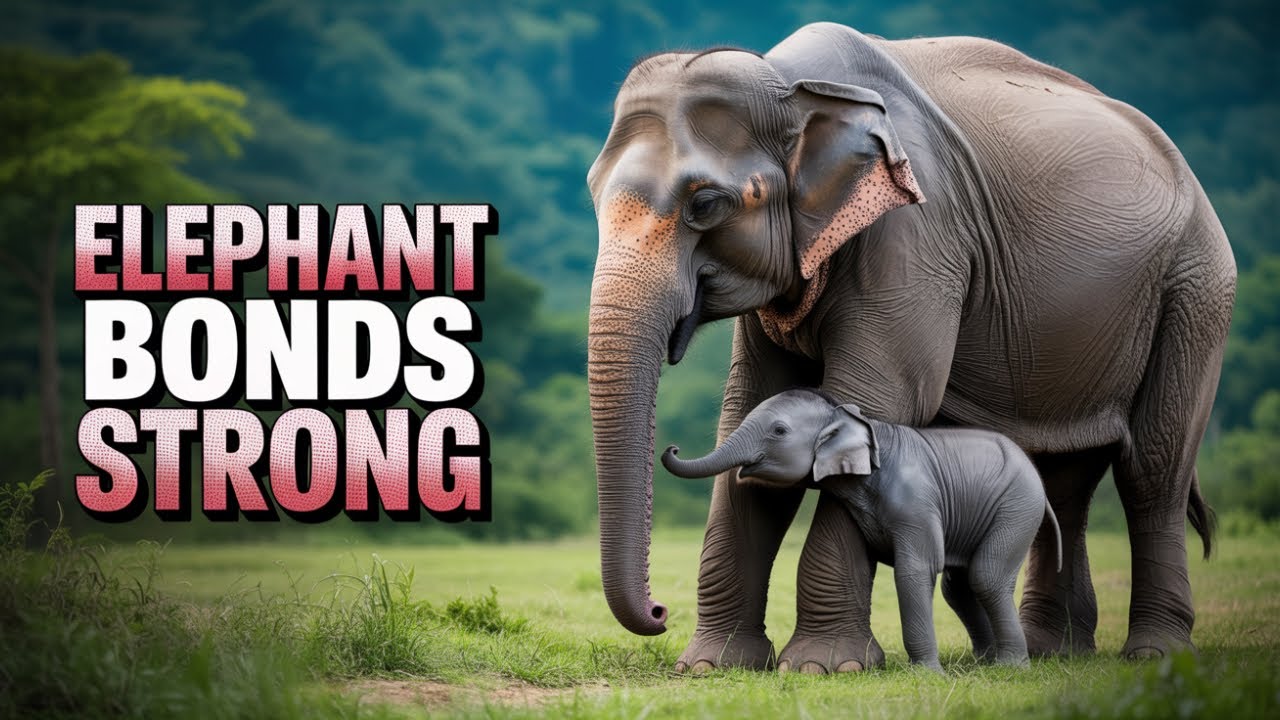 Elephants Display Unbelievable Affection