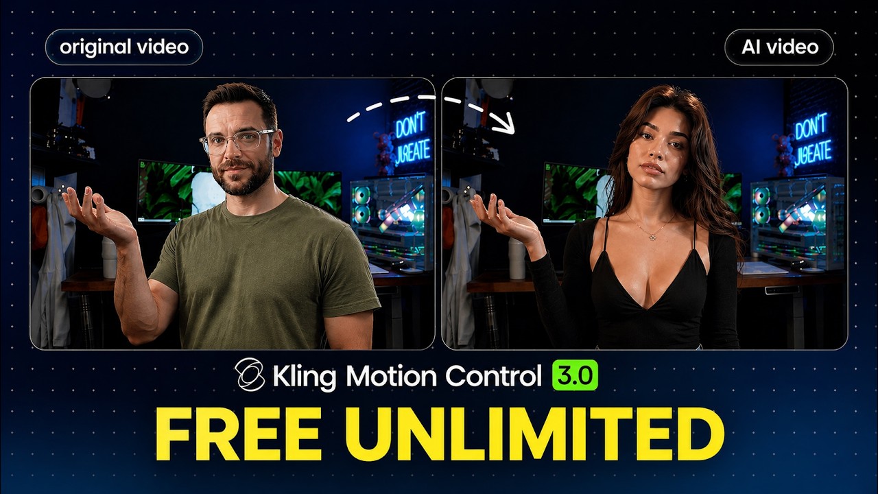 Free Kling Motion Control 3.0 | No More Broken Tutorials