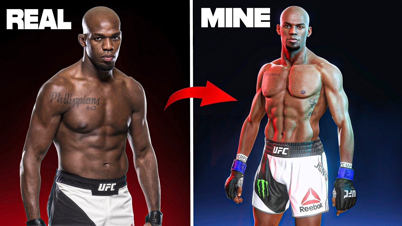 I Recreated This Jon Jones Alter Ego Because EA Wont!