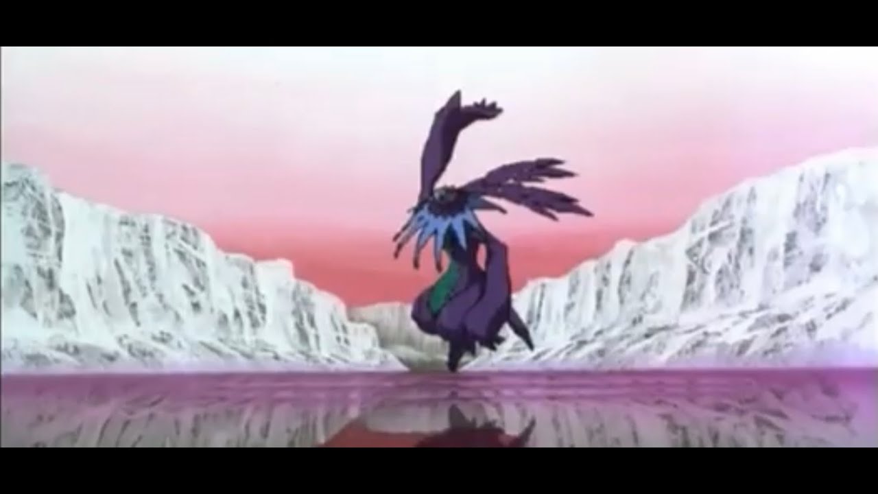 Creepy rabbit gets creepier (Cherubimon, Digimon: Hurricane Touchdown)