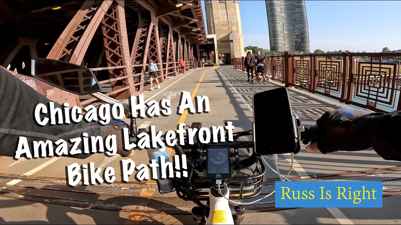 Special Ebike Video: Riding Along Chicago's Lakefront Bike Path