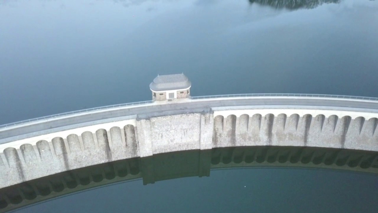 Listertalsperre Drohnenflug