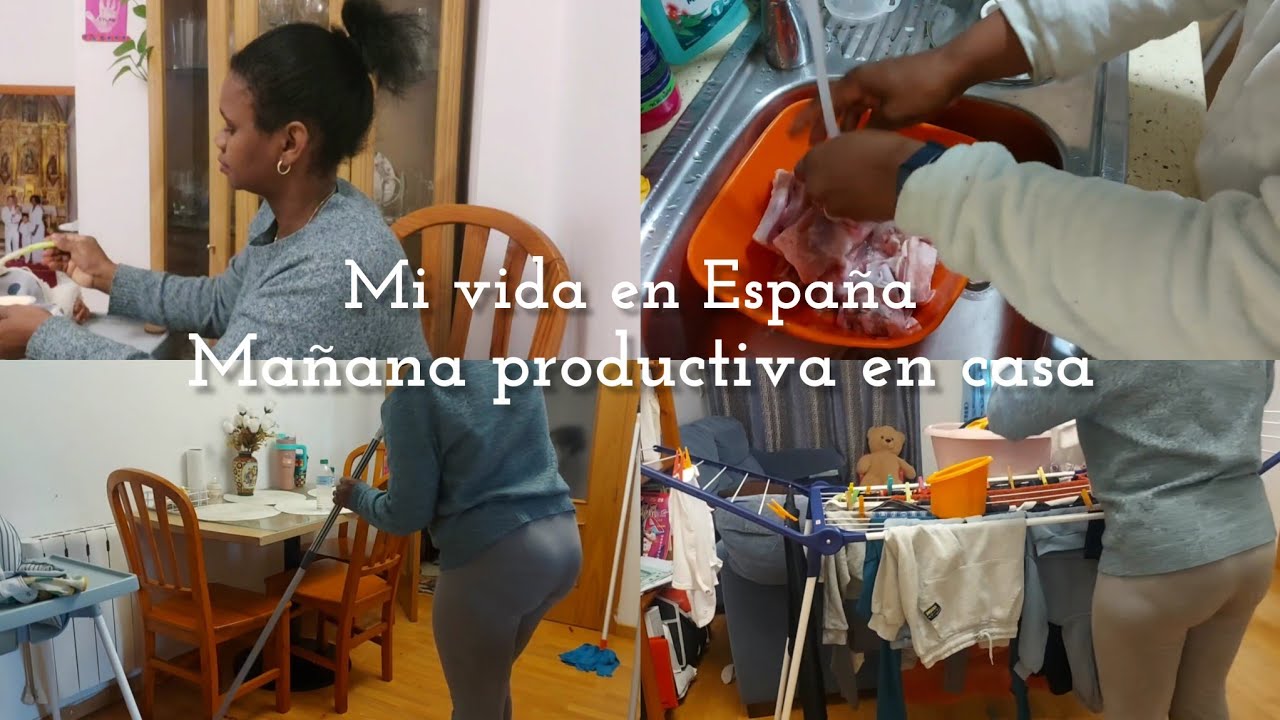 Vlog ✨️ mañana productiva en casa|| mi día de descanso||