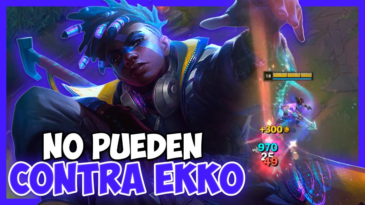😎 COMO JUGAR EKKO MID en ESPAÑOL en la SEASON 13 - EL CHAMP MAS OP TRAS EL BUFO