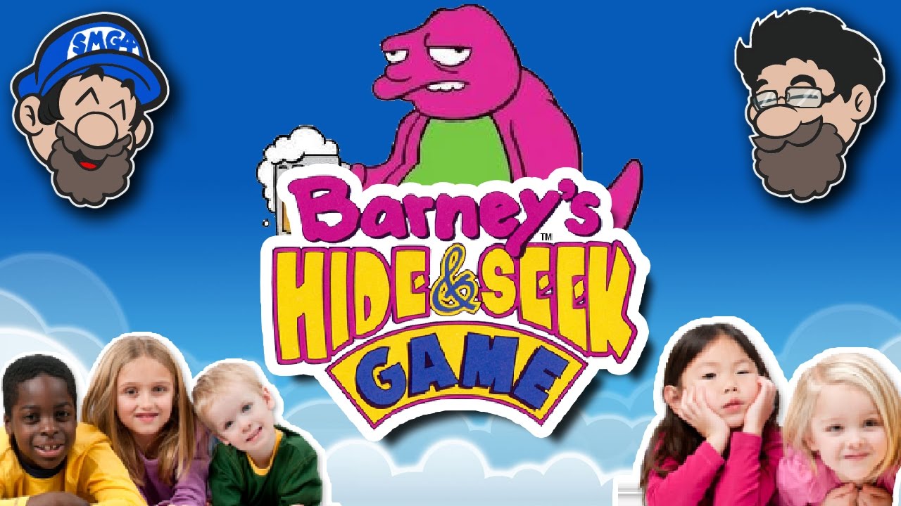 ITS TIME TO STAHP || Barney's Hide and Seek Game
