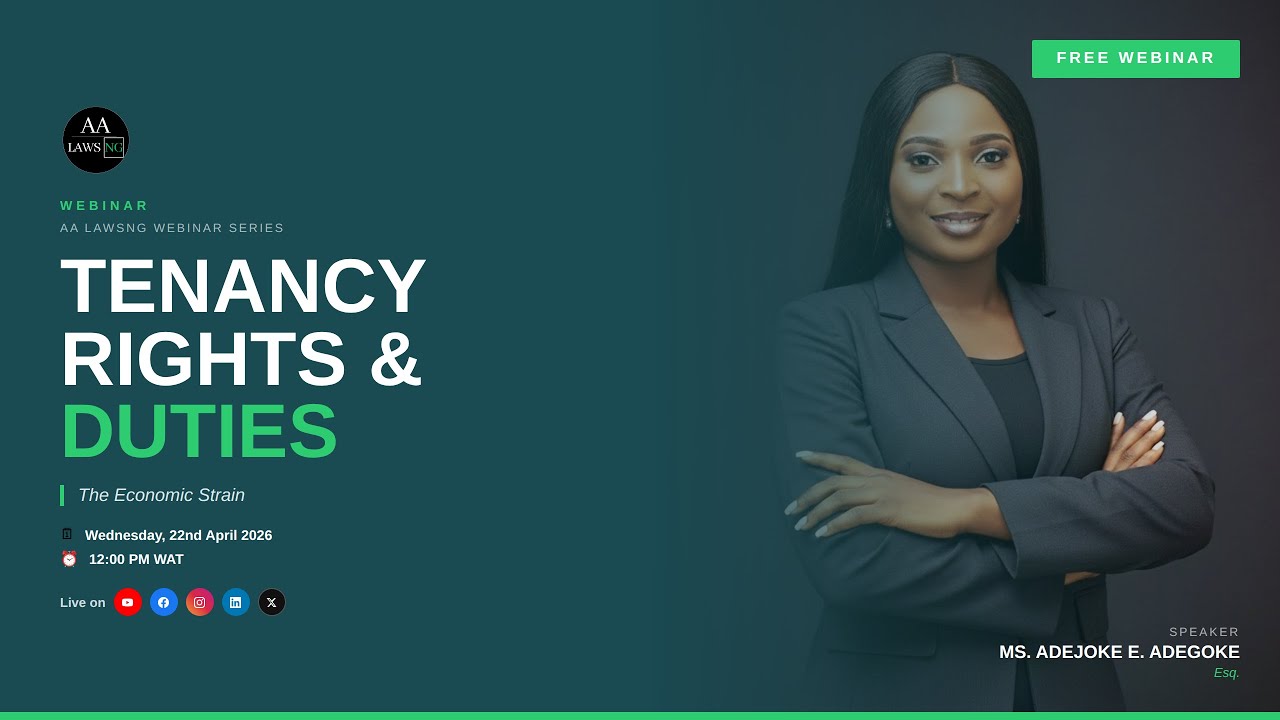 TENANCY RIGHTS & DUTIES; THE ECONOMIC STRAIN