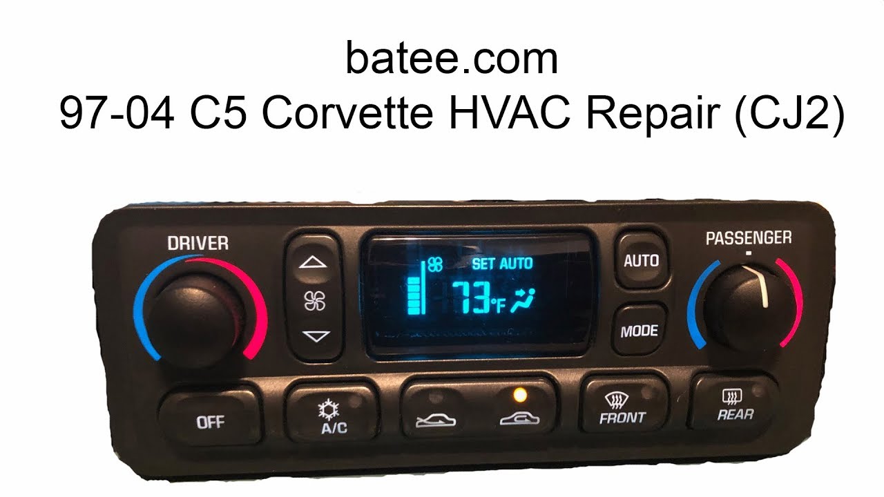 97-04 Corvette #2 - CJ2 HVAC Controller Repair