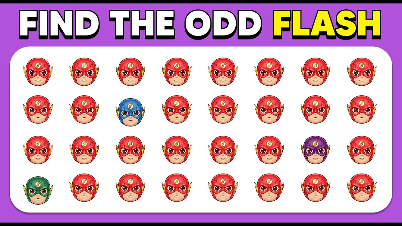 Find the Odd Emoji Out — Superheroes Edition | Marvel & DC Emoji Quiz 🦸‍♂️🦸‍♀️💥