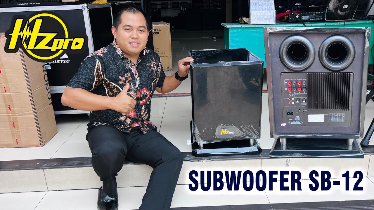 CEK SOUND SUBWOOFER HOREGG 12inc HzPro SB12