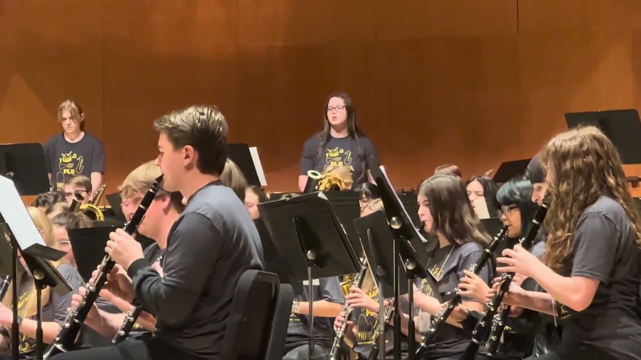 P.L.U. high school honor band 2026- Chloe 2