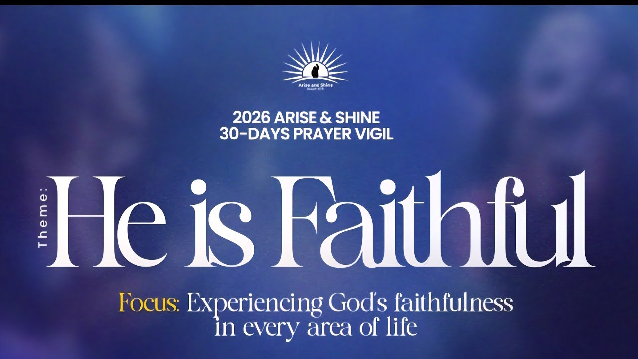 Day 29 | 30 Days Prayer Vigil | He Is ABLE 