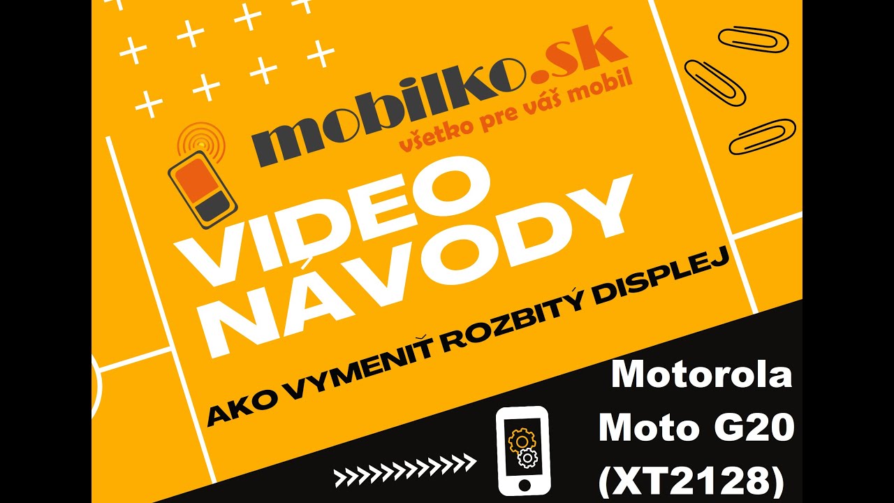 Motorola Moto G20 výmena displeja / Lcd Screen Replacement Motorola Moto G20 (XT2128)