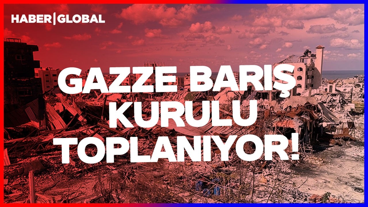 GAZZE BARIŞ KURULU TOPLANIYOR! Masada 5 Milyar Dolar Var