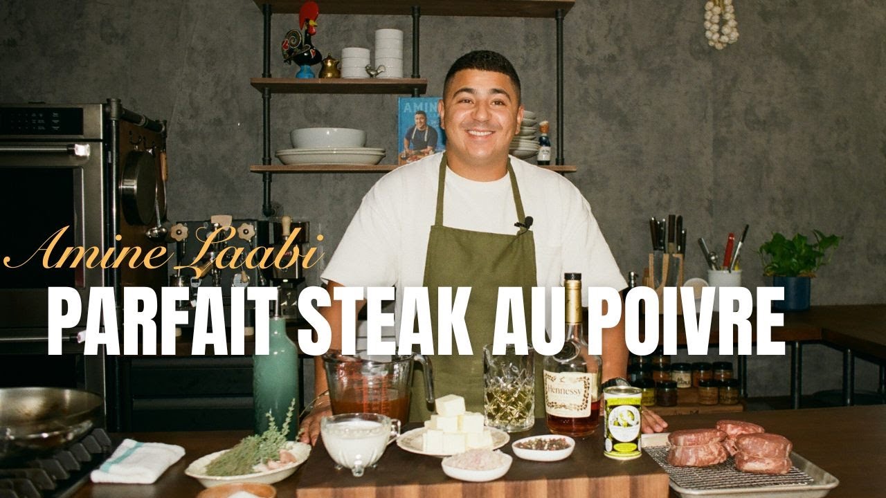 LA VRAIE FAÇON DE FAIRE UNE SAUCE AU POIVRE | LES GRANDS CLASSIQUES | AMINE LAABI