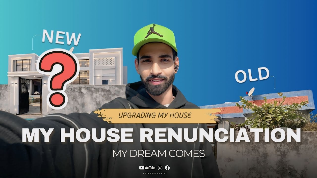 🏠😱🫣 MY HOUSE RENUNCIATION | VILLAGE LIFE #india 