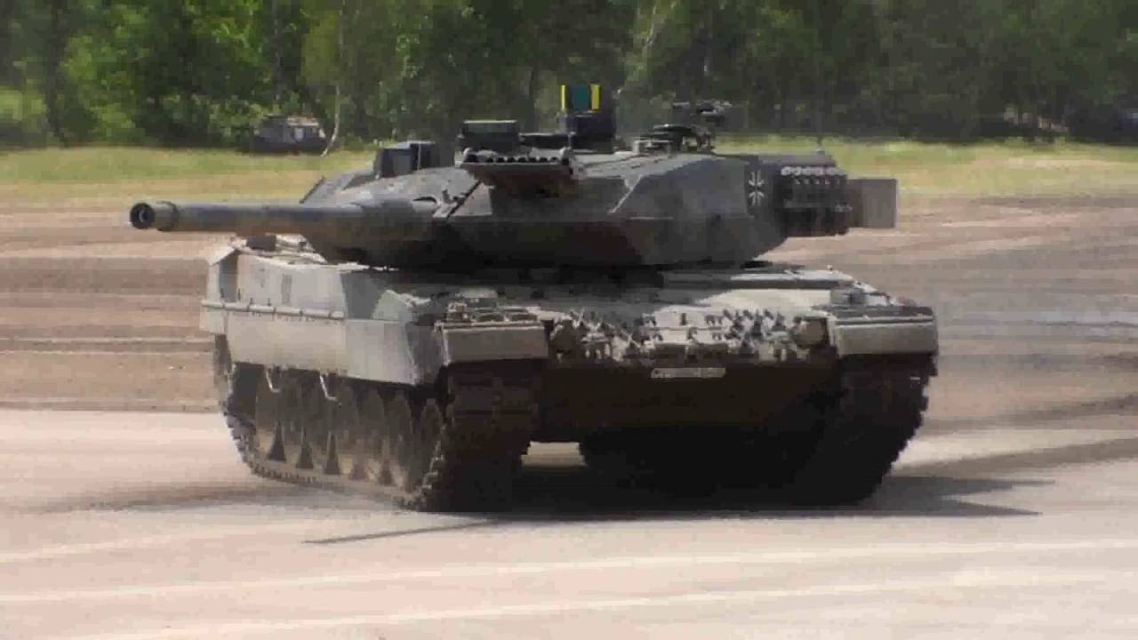 Leopard 2A6 im Gefecht, Munster 2016