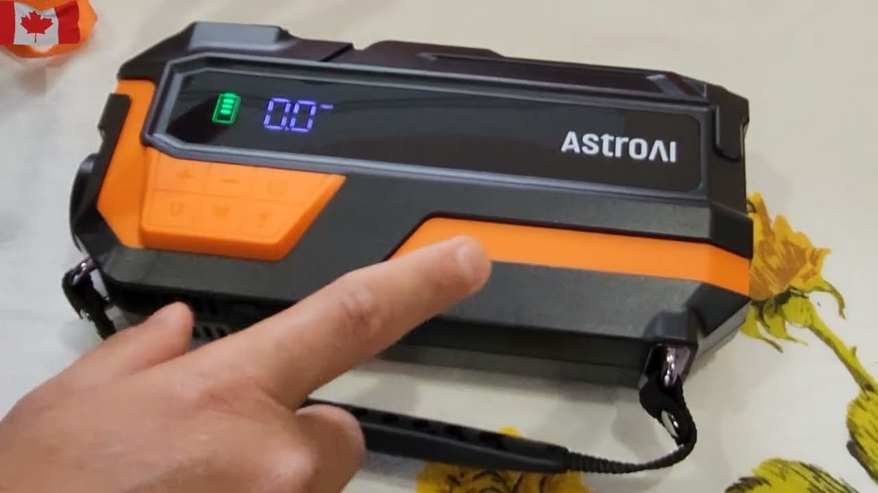  جامب ستار  مشغل بطارية السيارة و منفاخ 4000A #AstroAI M12