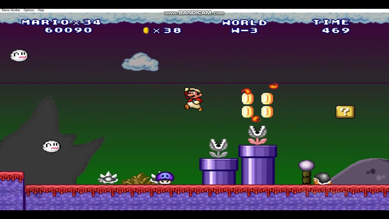 Mario Worker Elite Letter Worlds World W