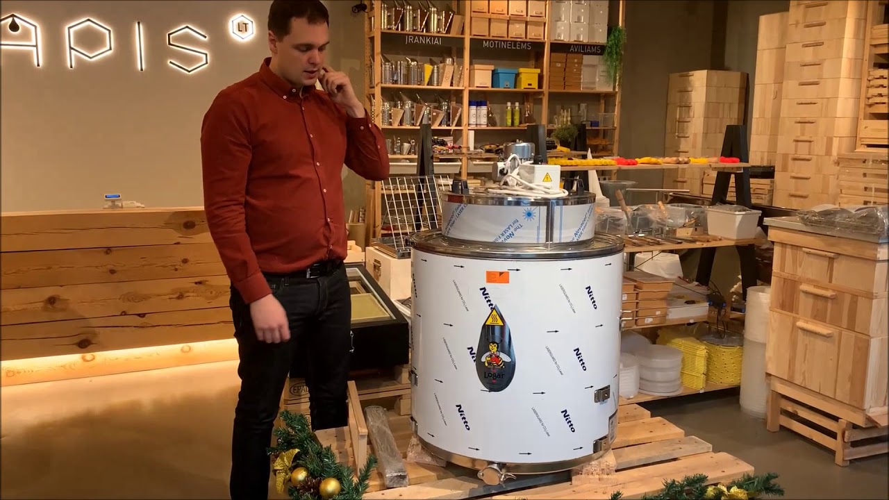 Vaško dangtelių lydytuvas Logar