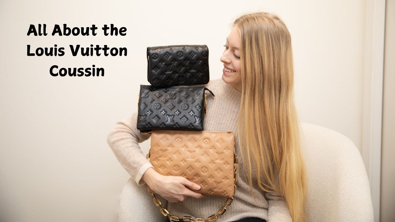 Обзор и сравнение кошелька Louis Vuitton Coussin PM, Coussin BB и Coussin Pochette на цепочке