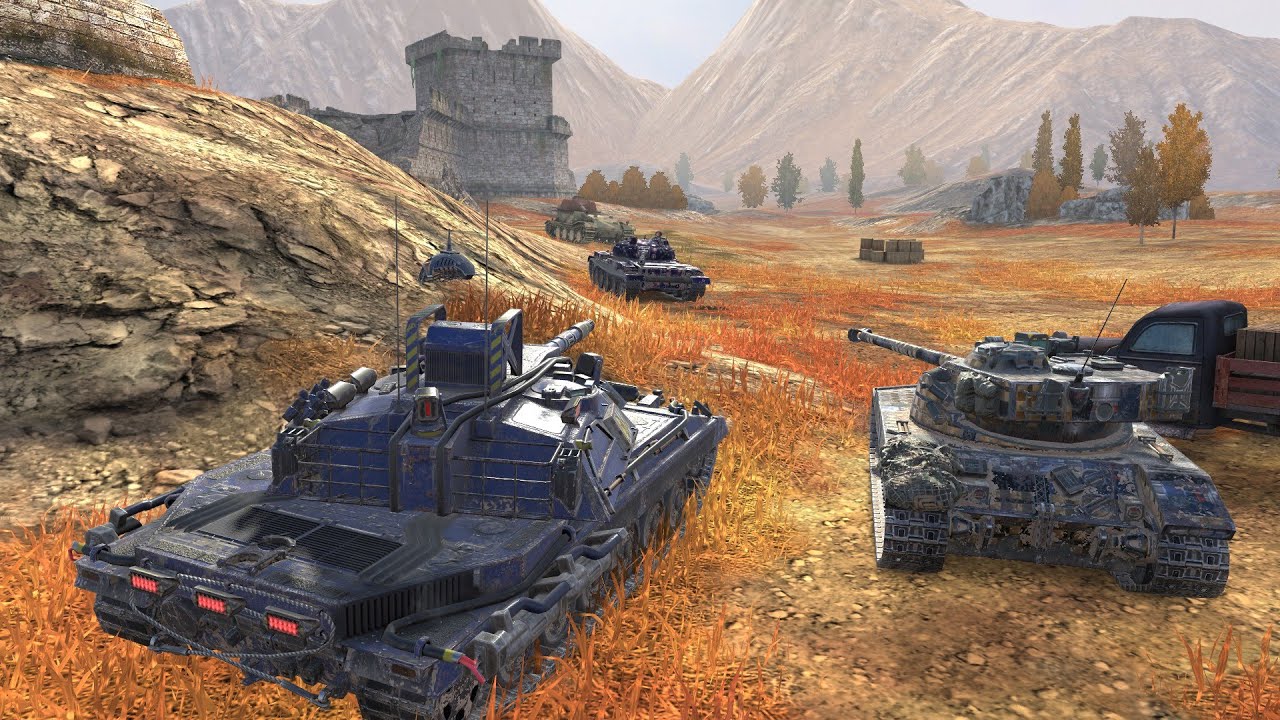 [WoT Blitz] Mission : Destroy the T-62a and Win. (???? DMG, ???) (Carro 45t)