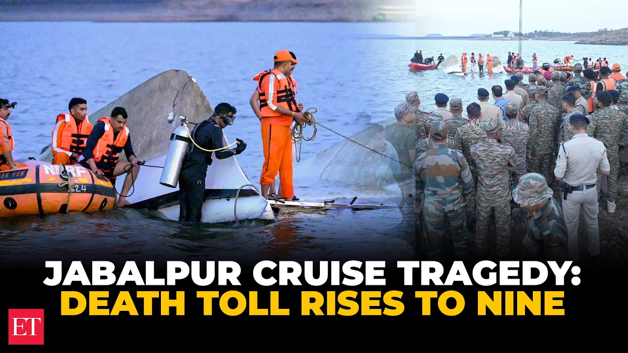 Jabalpur cruise tragedy: Multi-agency rescue operation continues as death toll rises to nine