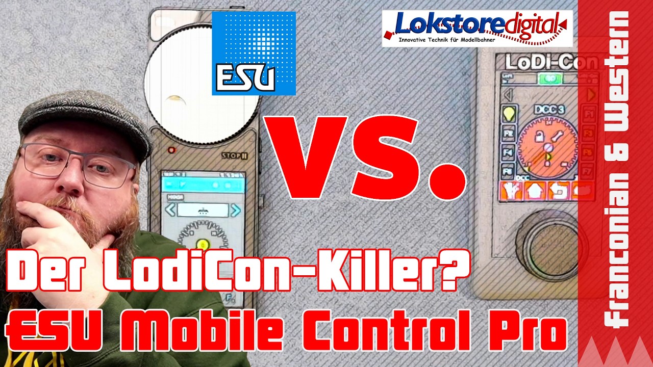 F&W229: ESU Mobile Control Pro vs. LokstoreDigital Lodi-Con - Handregler im Vergleich