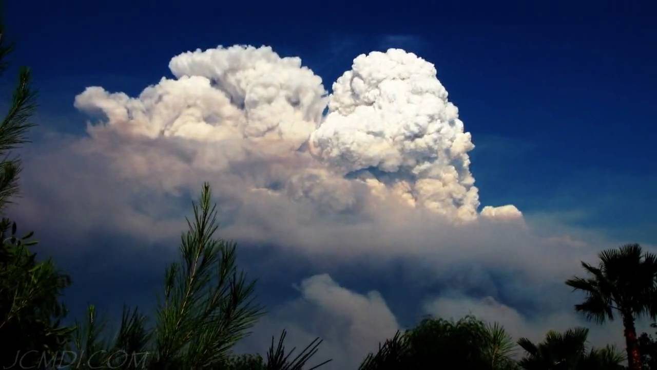 Spectacular Station Fire Grand Compilation Time Lapse 720p HD V06433