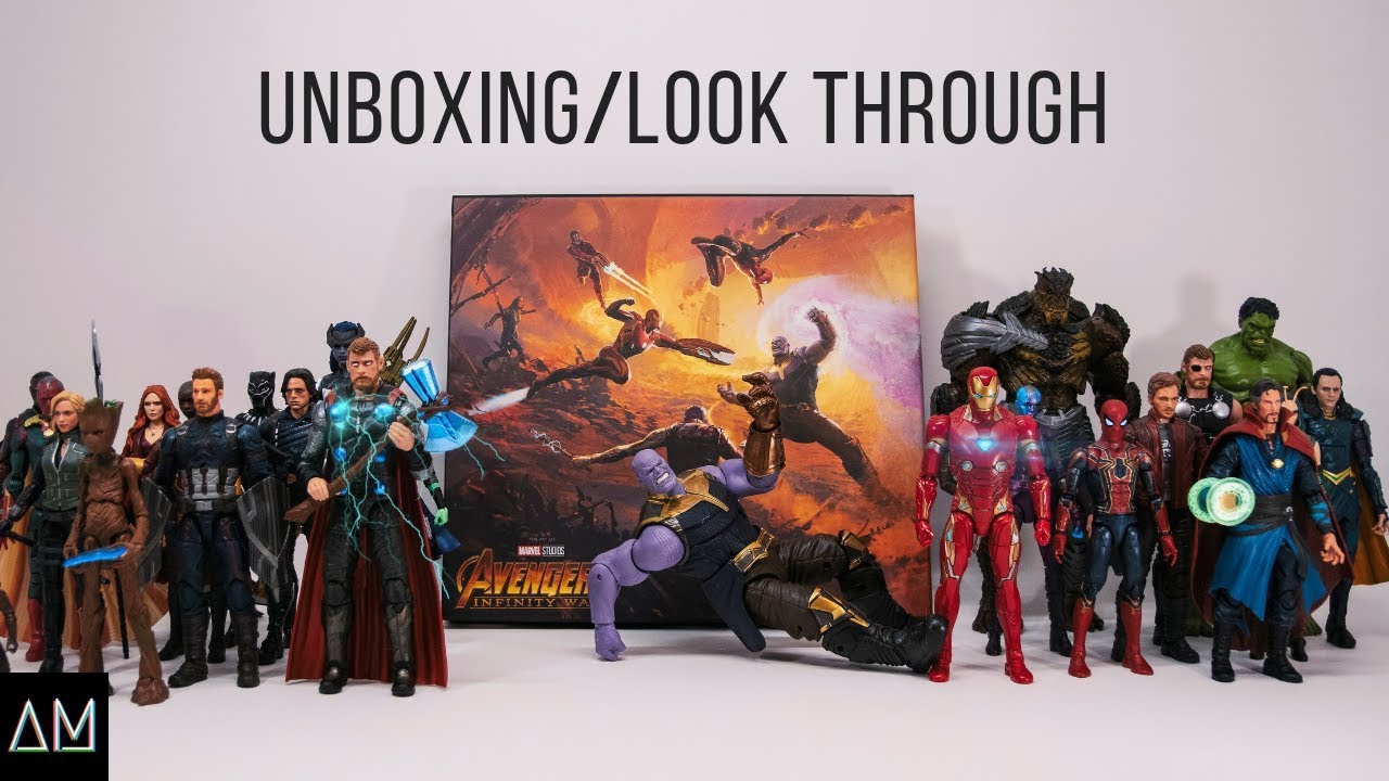 The Art of Avengers Infinity War: Unboxing and Look Through