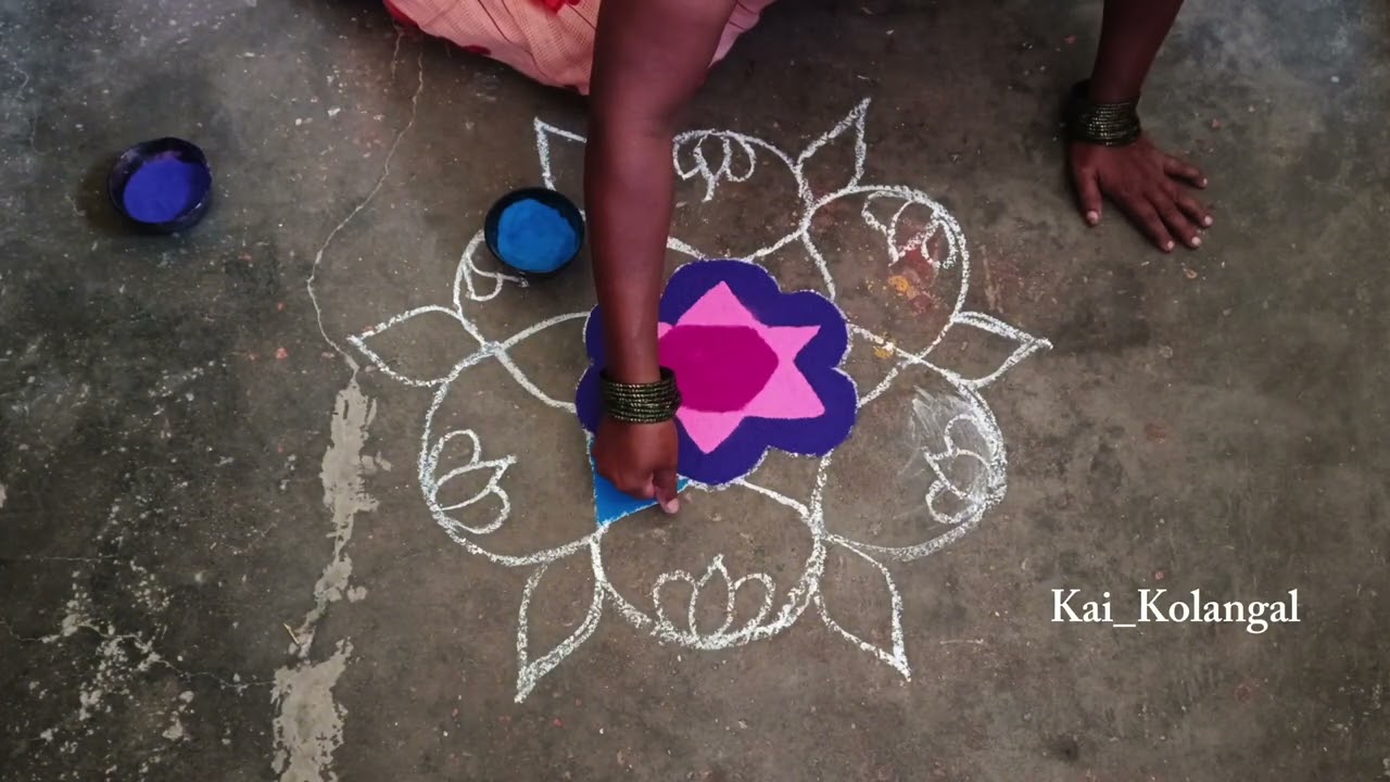Simple Kolam 2026  | Sankrathi Muggulu Design | Rangoli Design