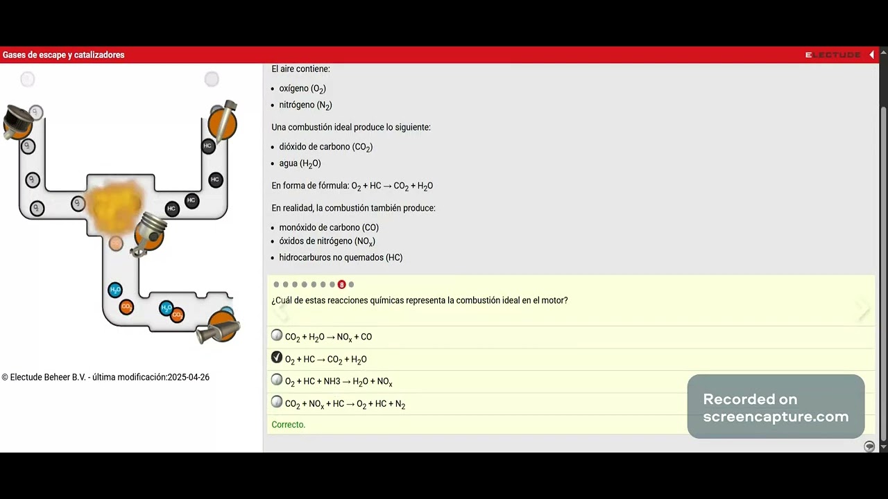 ELECTUDE - GASES DE ESCPE Y CATALIZADORES - PARTE 1