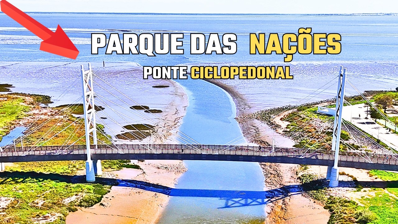 #45- PARQUE DAS NAÇÕES - Ponto ciclopedonal do Rio Trancão.