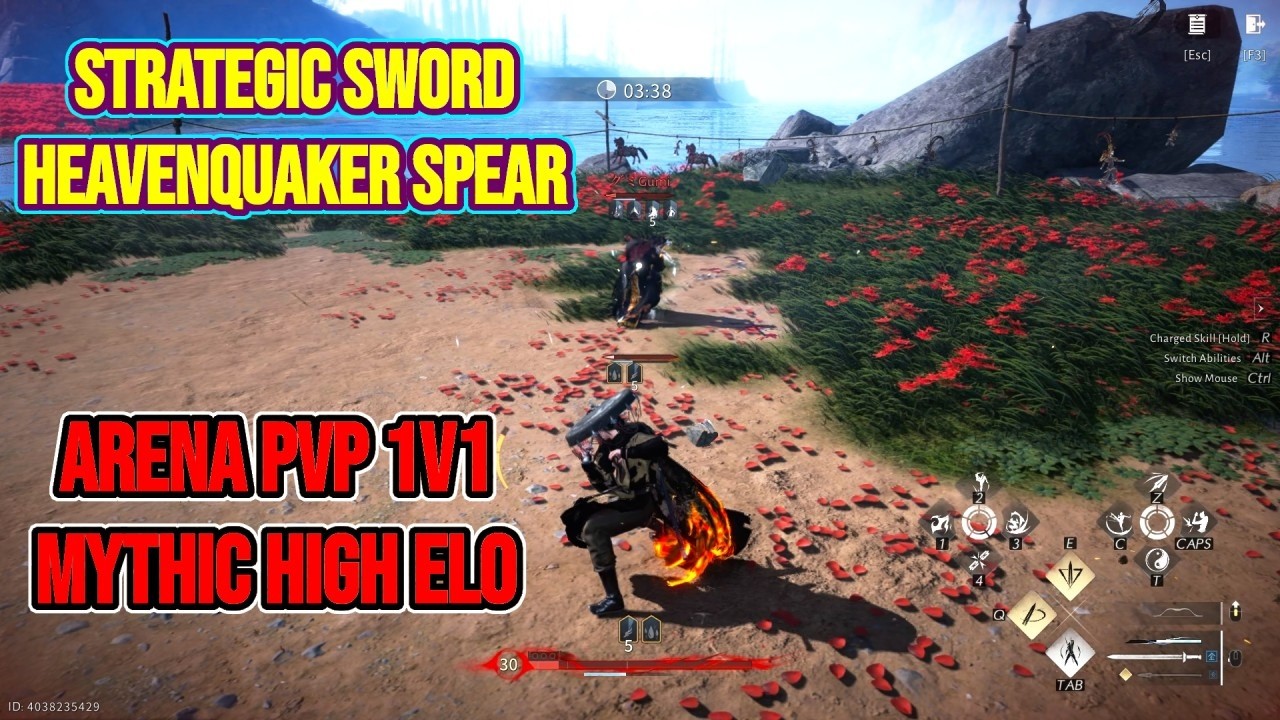 WWM PVP Arena 1v1 Mythic High Elo Strategic Sword Heavenquaker Spear (EP17)