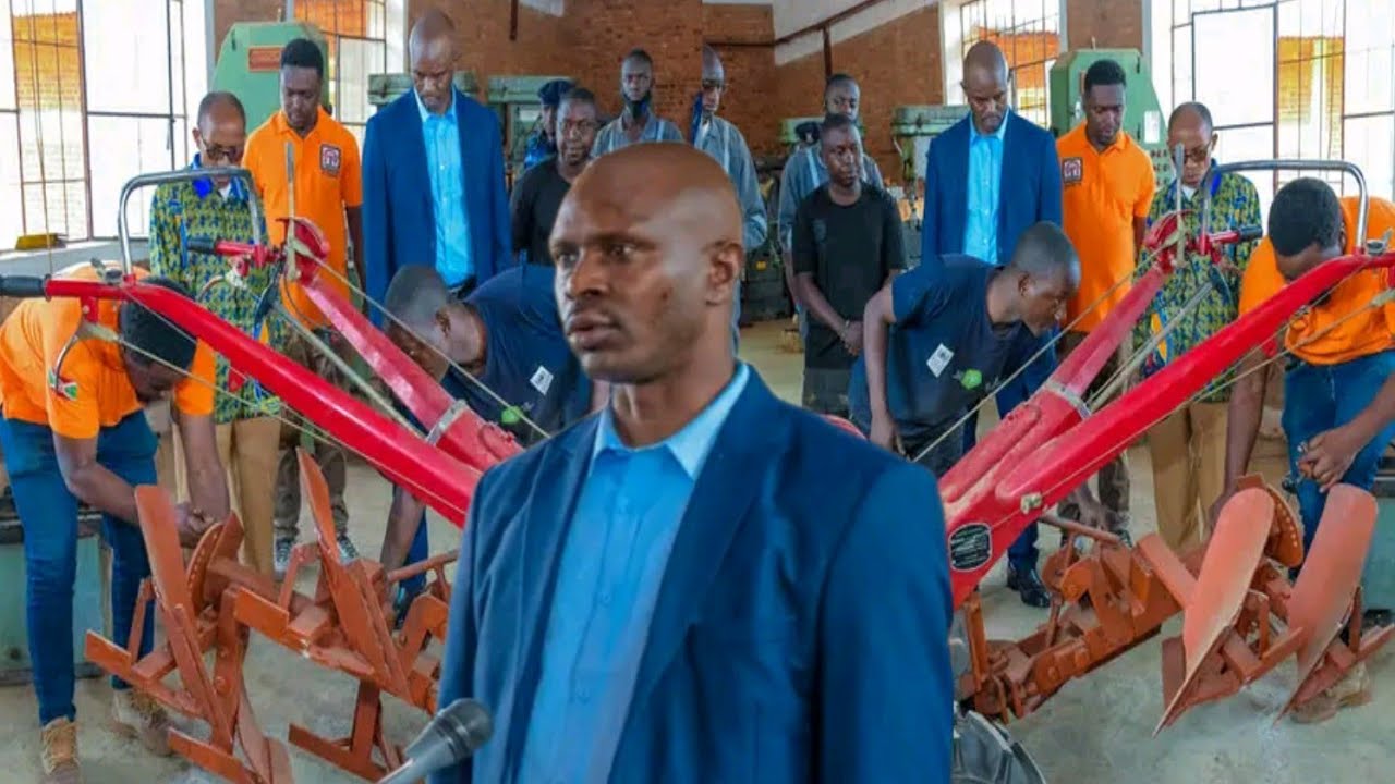 UMUSHIKIRANGANJI w'Uburimyi n'Ubworozi yatangajw n'abasore b'Abahinga igitega bakora IMACHINE ZIRIMA